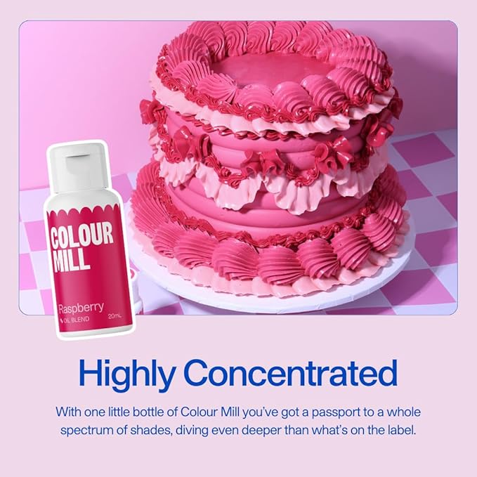 Colour Mill Oil-Based Food Coloring, 20 Milliliters Concrete