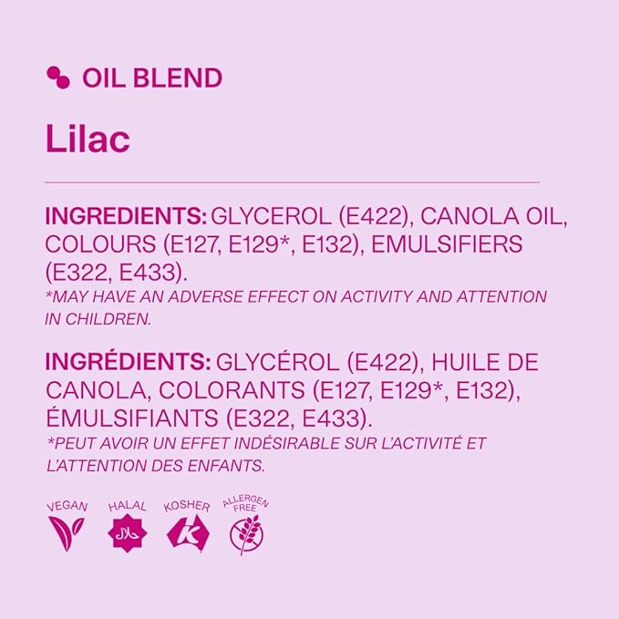 Colour Mill Oil-Based Food Coloring, 20 Milliliters Lilac