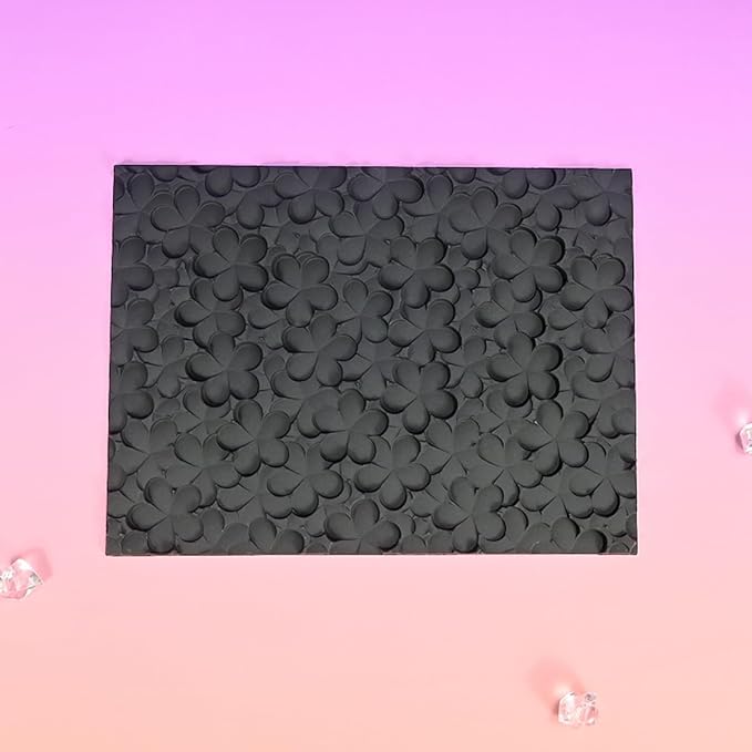 mostsom Silicone Lace Cake Mold Flower Impression Mat for Baking, Non-Stick Flexible Silicone Decorating Mat for Cakes, Cookies, Pastry, Chocolate, Fondant - Dishwasher Safe (E_ Flower)