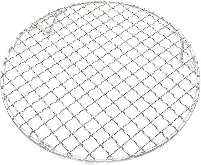 Versatile Round 304 Stainless Steel Cooling Rack Baking,Heat Resistant Rust Proof Sturdy Durable Dia 7.9"