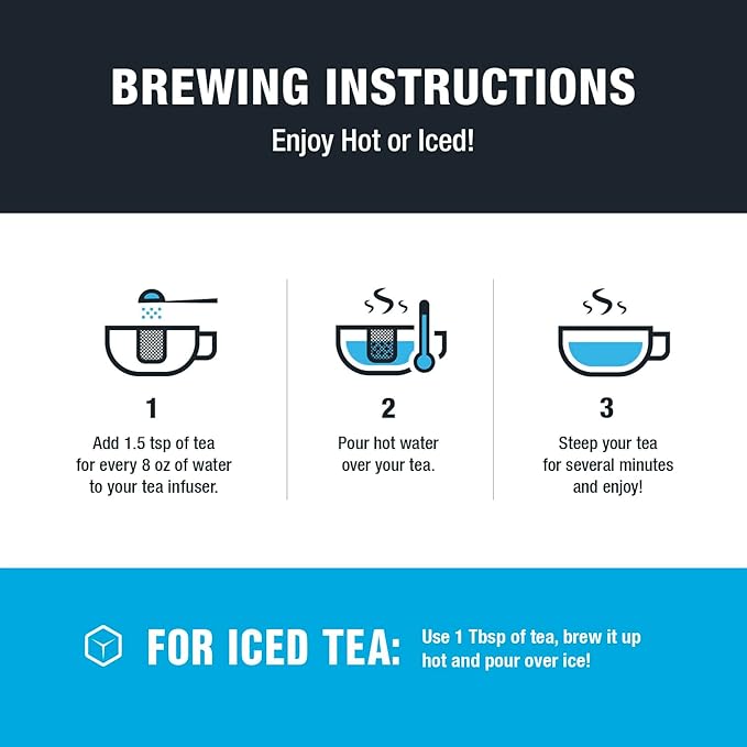 Tiesta Tea - Pumpkin Spice Rooibos Loose Leaf Tea, Premium Caffeine-Free Herbal Infusion, Brew Hot or Iced, Makes up to 200 Cups, Resealable Bulk Pouch, 16 Ounce