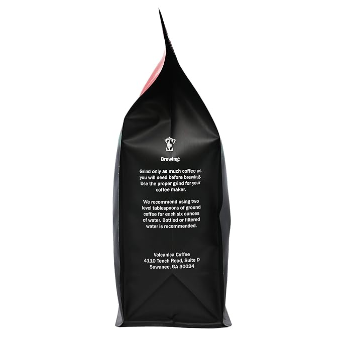 Jamaican Blue Mountain Coffee, 100% Pure, Whole Bean, Fresh Roasted, 16-ounce