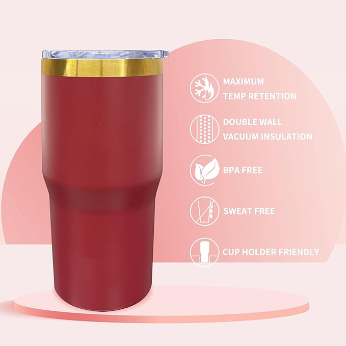 20 oz Tumbler Bulk 6 Pack Stainless Steel Tumblers with Lids and Straws, Double Wall Vacuum Insulated Travel Coffee Mug for Laser Engrave, Powder Coated Cups for Hot and Cold Drinks (Mixed,6 pack)