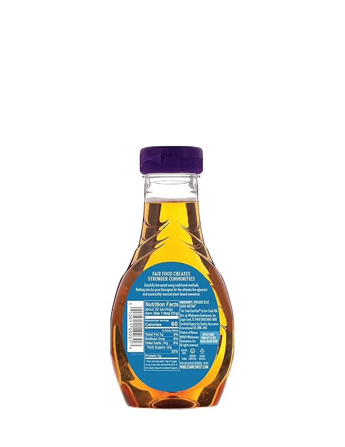 Wholesome FT Organic Blue Agave 23.5oz, 1-Pack