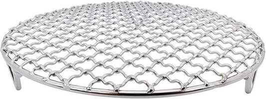 Versatile Round 304 Stainless Steel Cooling Rack Baking,Heat Resistant Rust Proof Sturdy Durable Dia 13.8"