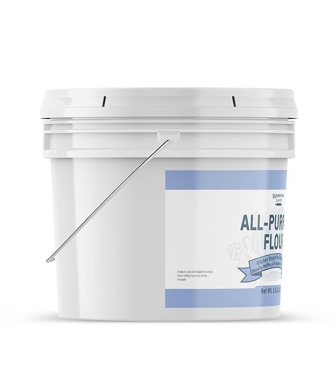 Unpretentious All-Purpose Flour (1 Gallon), Baking, Thickening