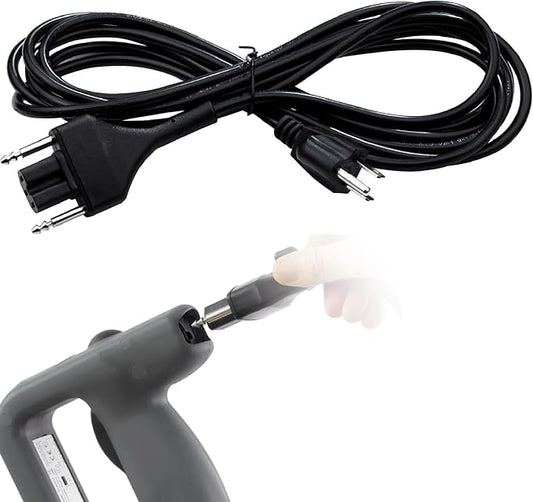 Immersion Blender Power Cord Replacement Replace 89143 Fit for Robot Coupe Blenders MP Series MP350 MP450 MP550 MP600 MP800 Turbo Combi Series C Blender Extended Cords Parts 3-pin Plug 150" Black