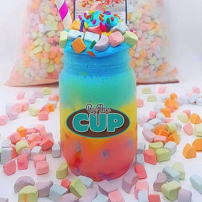 By The Cup Assorted Dehydrated Cereal Marshmallow Bits, 10 oz Bulk Bag
