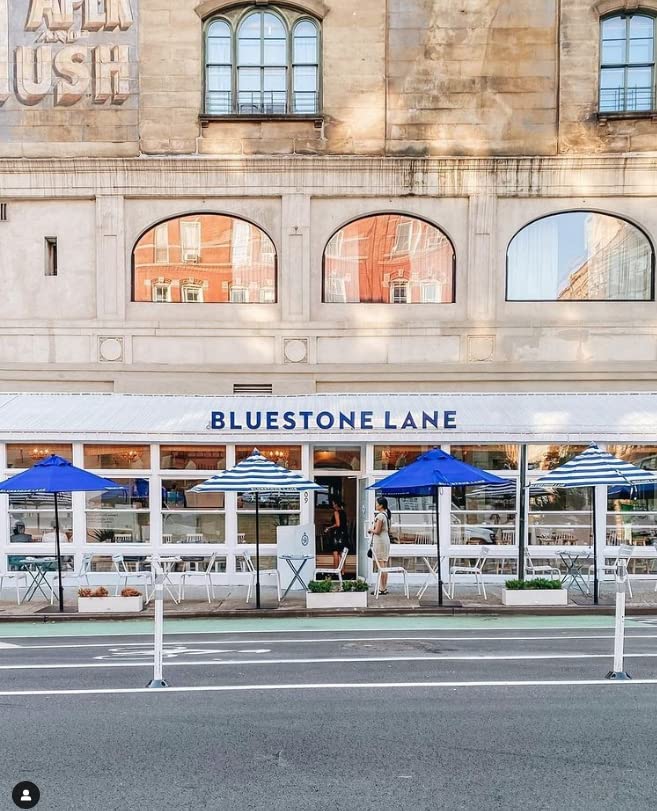 Bluestone Lane Coffee Beans, Maverick Espresso, Medium Roast, Whole Bean, 12 Ounce Bag (Pack of 2)