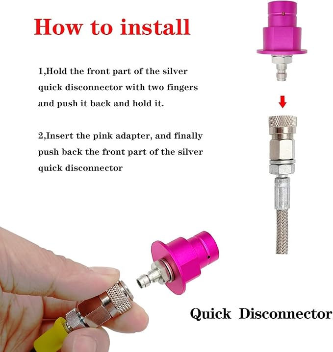 Soda Terra Machine Co2 Adapter Quick Connector Adapter With High Pressure Stainless Steel Hose,Soda Water Maker Adaptor Compatible with Terra DUO Art Gaia Series 60inch Hose with Gauge