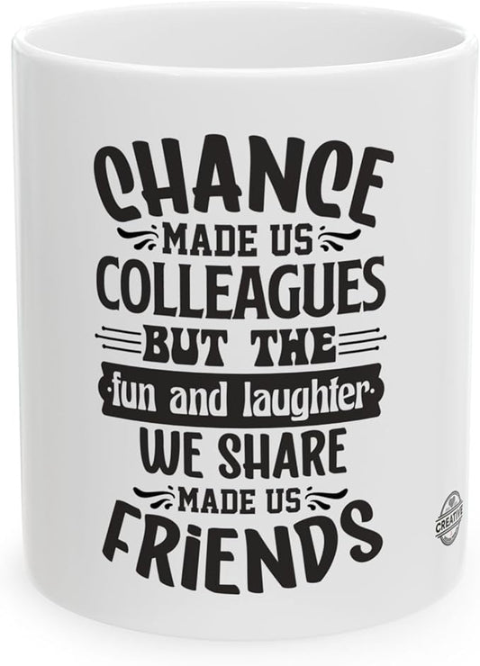 11 OZ Novelty Coffee Mugs - Christmas Gift (Share Friends)