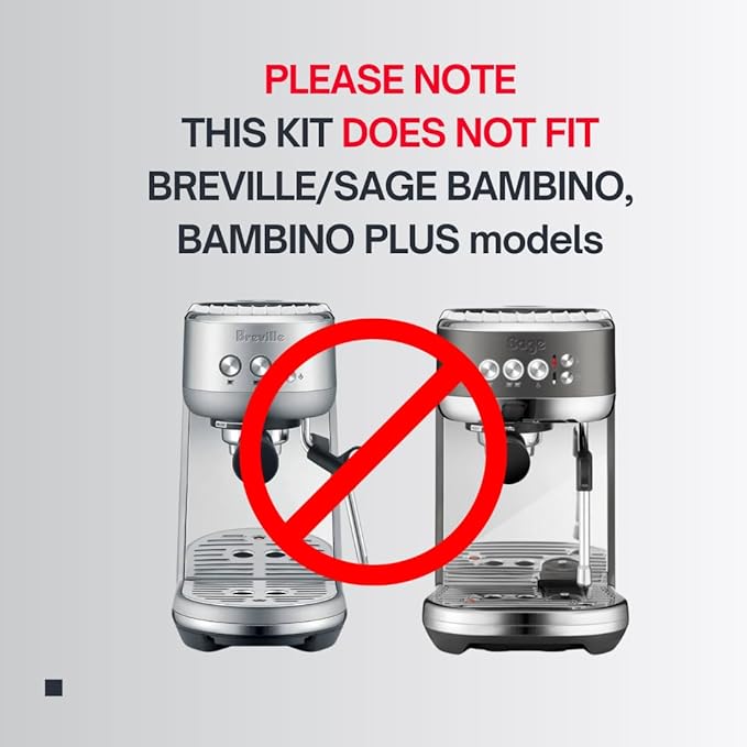 Stainless Steel Precision Kit Compatible with Double Boiler Breville/Sage. IMS Precision Screen, Stainless Shower Holder, Silicone Gasket. Fits 900 Series, Oracle, Oracle Touch, Double Boiler models