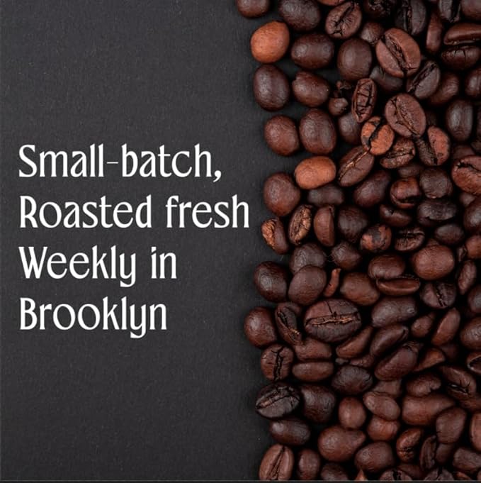 Ethiopia Yirgacheffe Ground Coffee, Medium-Light Roast Ground Coffee with Stone Fruit, Caramel & Toasted Pine Nuts, Specialty Coffee, Single Origin 12oz Bag, Perfect Flavored Ethiopian Coffee Gift