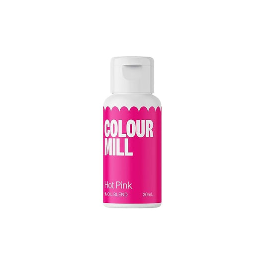Colour Mill Oil-Based Food Coloring, 20 Milliliters Hot Pink