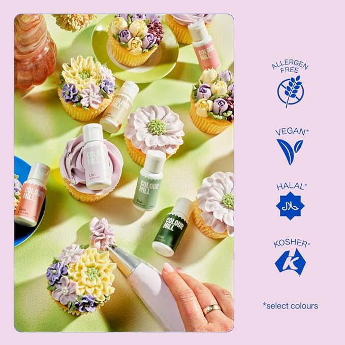 Colour Mill Oil-Based Food Coloring, 20 Milliliters Royal
