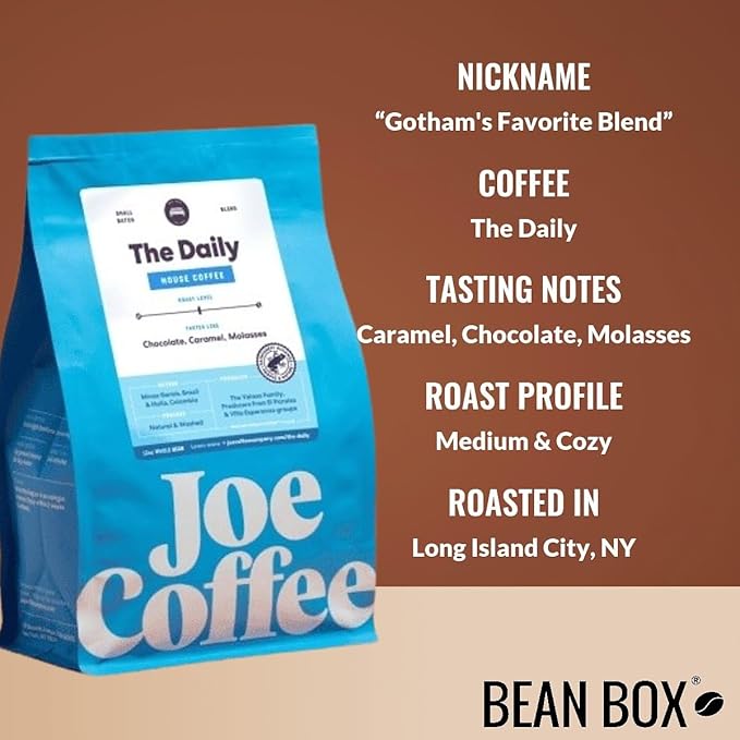 The Daily - Roasted by Joe Coffee Company - Whole Bean Coffee - 5 Pound Bag