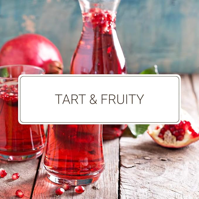 Monin - Pomegranate Syrup, Tart and Sweet, Great for Cocktails and Teas, Gluten-Free, Non-GMO (1 Liter)