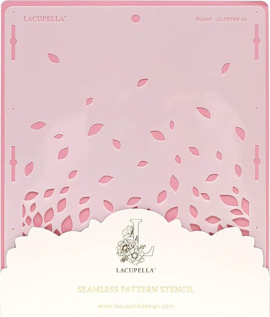 Cake Decorating Stencil for Tall Buttercream Cake, Royal Icing, Ganache, Paint, Airbrush (Float)