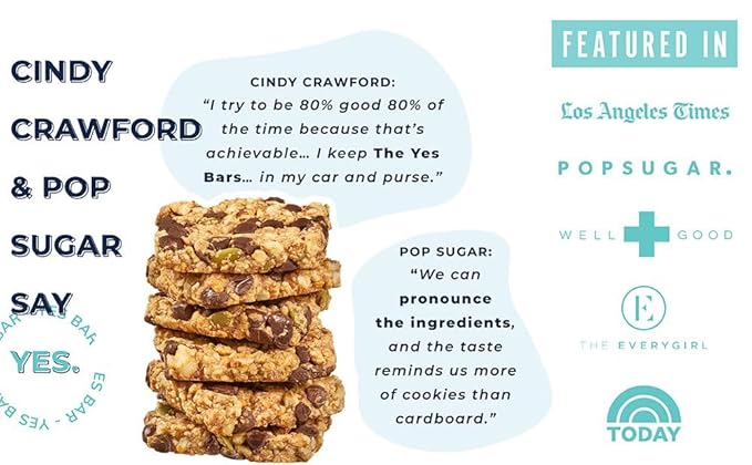 The YES Bar – Macadamia Chocolate – Plant Based Protein, Decadent Snack Bar – Vegan, Paleo, Gluten Free, Dairy Free, Low Sugar, Healthy Snack, Breakfast, Low Carb, Keto Friendly (24 Count)