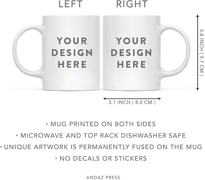 Andaz Press Funny Family 11oz. Coffee Mug Gift, Thank You for Being My Dad, Punch in Face, 1-Pack, Christmas Birthday Drinking Cup Present Ideas
