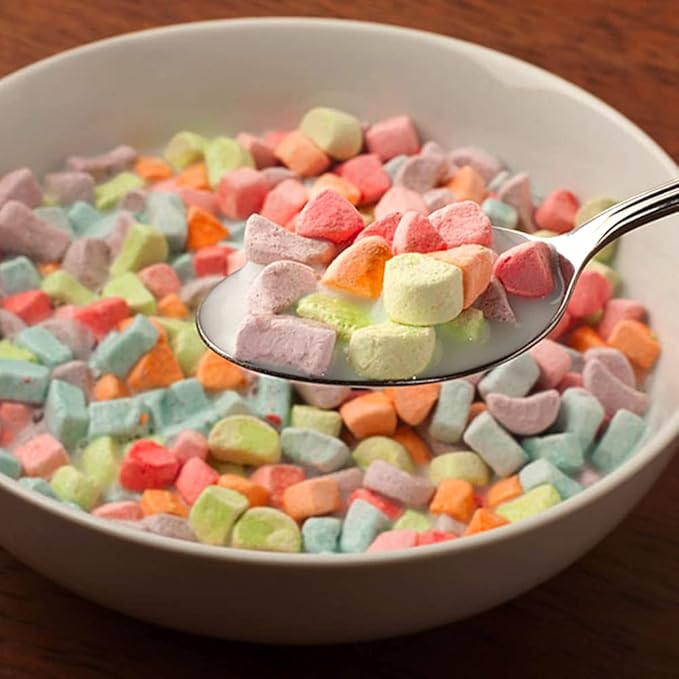 By The Cup Assorted Dehydrated Cereal Marshmallow Bits, 2 lb Bulk Bag