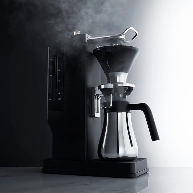 BALMUDA The Brew | Automatic Pour Over Coffee Maker | Clear Brewing Method | Precise Temperature Regulation | Three Brewing Modes: Regular, Strong, Iced | Compact Design | US Version