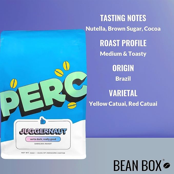 Bean Box Sampler - Roasted by Perc, 3-Pack, Whole Bean Coffee, Gourmet Coffee
