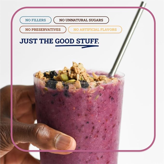 Sweet Diane’s Granola – Standard Size (12 oz): Organic Granola, Low-Sugar, High-Fiber, Gluten-Free, Vegan, Delicious Breakfast and Snack Topper (Classic Size, Blueberry Almond)