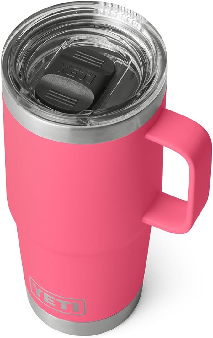 YETI Rambler 20 oz Travel Mug, Stainless Steel, Vacuum Insulated with Stronghold Lid