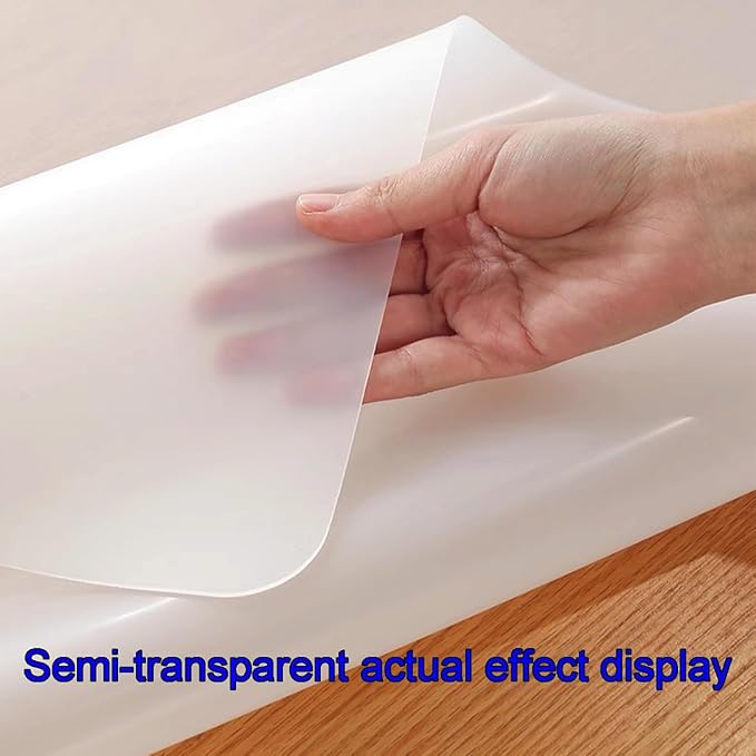 Silicone Mat - Non-Stick, Reusable & Heat Resistant Up to 500°F, Fits Resin Crafts, Dishwasher Safe for Baking, Cookies, Pastry (48” x 24”)