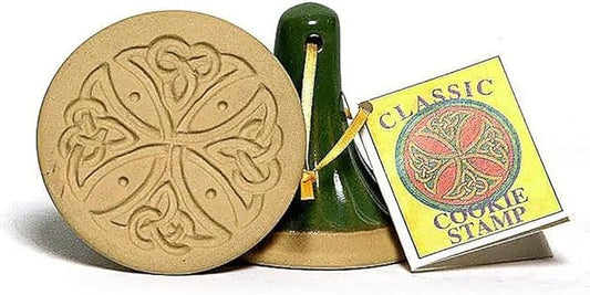 Brown Bag Celtic Cross Cookie Stamp - British Isle Series