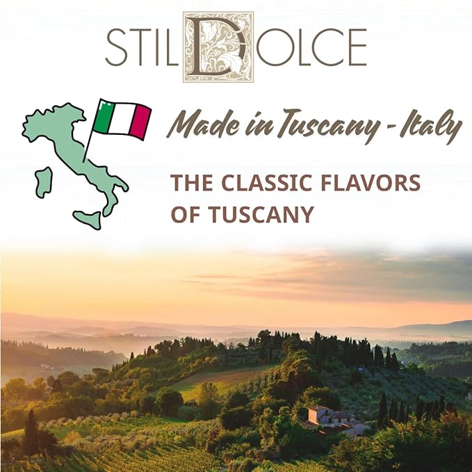 Stildolce Semi-Soft Blueberry and Orange Italian Biscotti Cookies| Made in Tuscany, Italy| Classic Gourmet Biscuits No Preservatives 8.8 Oz, Pack of 2
