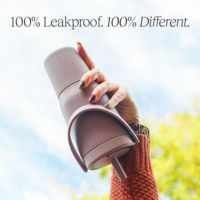 BrüMate Resa 25oz 100% Leakproof Travel Tumbler with Handle & Straw | Flexible SoftSip Straw | Silicone Sleeve for Durability | Stainless Steel | Cup Holder & Travel Friendly Water Bottle | (Sage)