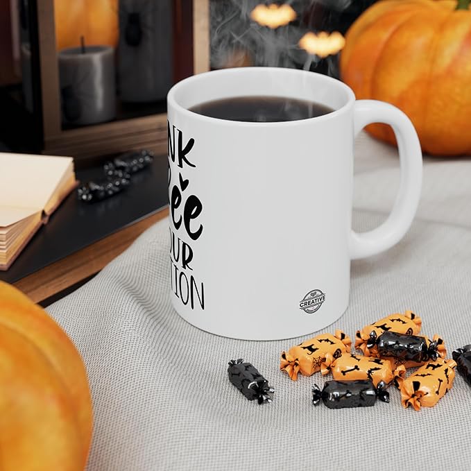 11 OZ Novelty Coffee Mugs - Christmas Gift (Drink Coffee)