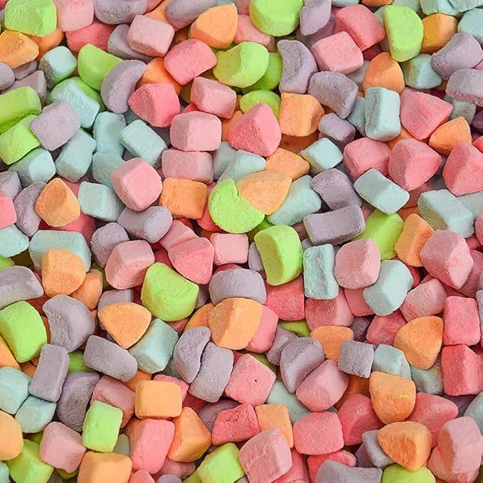 By The Cup Assorted Dehydrated Cereal Marshmallow Bits, 2 lb Bulk Bag