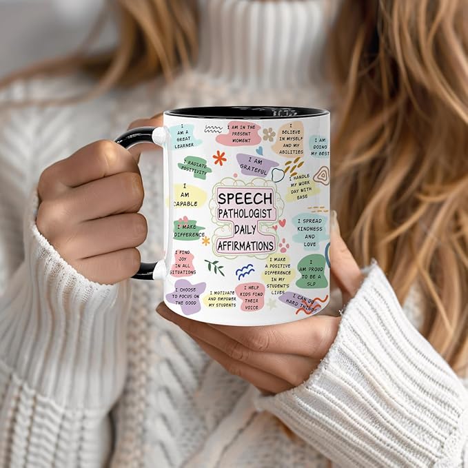 Speech Language Pathologist Gift,11 0z Mug Gifts, Speech Therapy Cup Speech Therapist Gift, Graduation gift, Appreciation gift