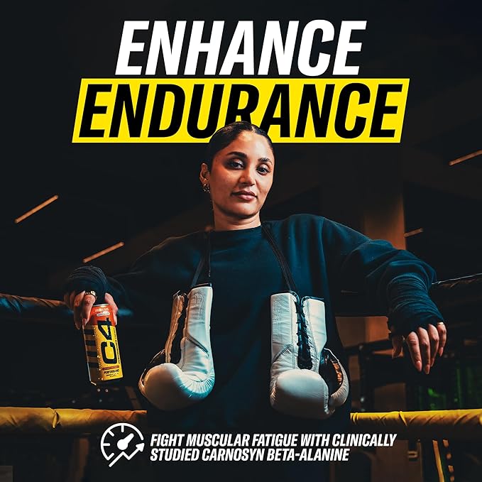 C4 Original Sugar Free Energy Drink | Orange Slice | Pre Workout Performance Drink with No Artificial Colors or Dyes,12 Fl Oz (Pack of 12)