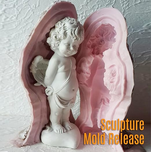 Silicone Mold Release Spray (16.9 fl oz / 500ml) Release Agent for Epoxy Resin, Candle & All Molds | Smooth, Non-Stick Lubricant for Easy Removal