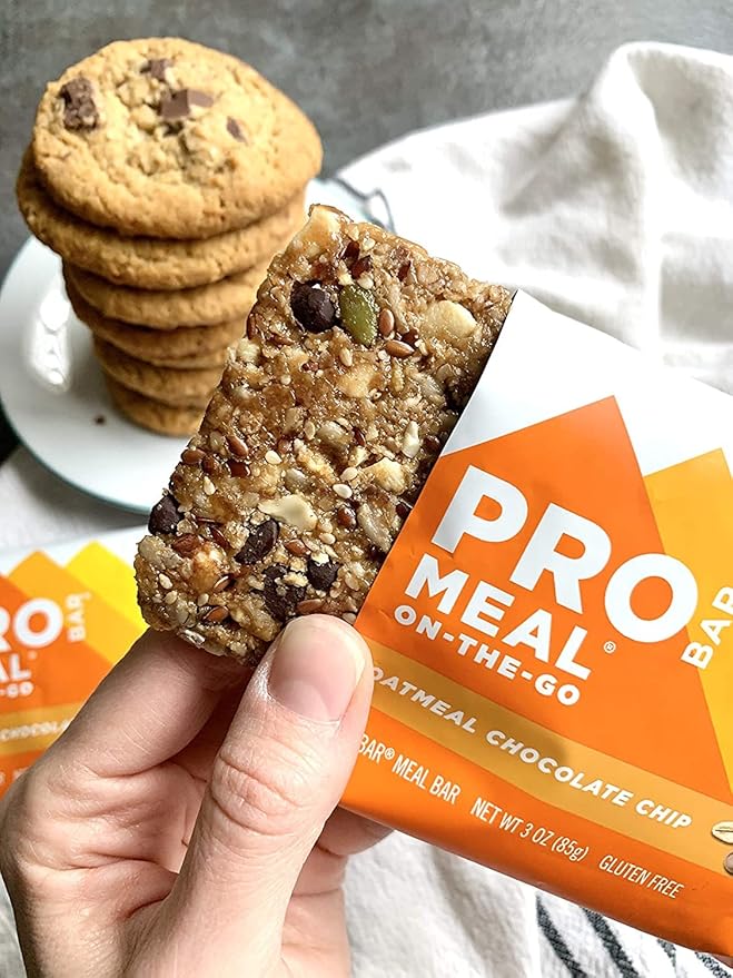 PROBAR - Meal Bar 12 Flavor Variety Pack - Natural Energy, Non-GMO, Gluten-Free, Plant-Based, Whole-Food Ingredients, 3 Ounce Bars (Pack of 12) - Flavors May Vary