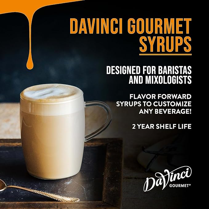 DaVinci Gourmet Classic Toasted Hazelnut Syrup, 25.4 Fluid Ounces (Pack of 1)