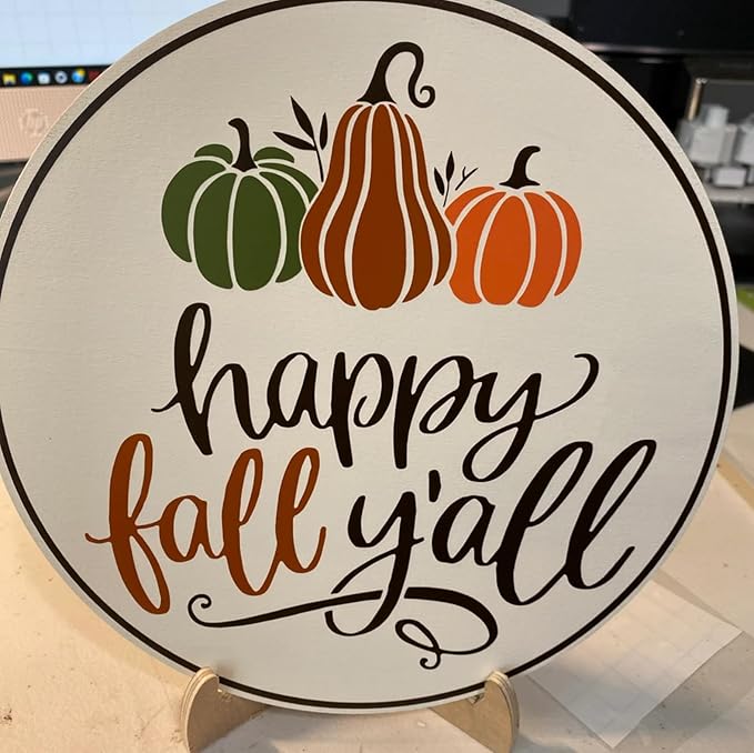 Fall Stencils Pumpkin Stencil Thanksgiving Stencils for Painting on Wood Fabrics Porch Hanger Fabrics Decor