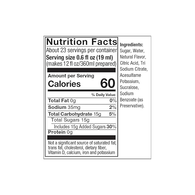 SodaStream Lemon Lime, 14.8 Fl Oz (Pack of 4)
