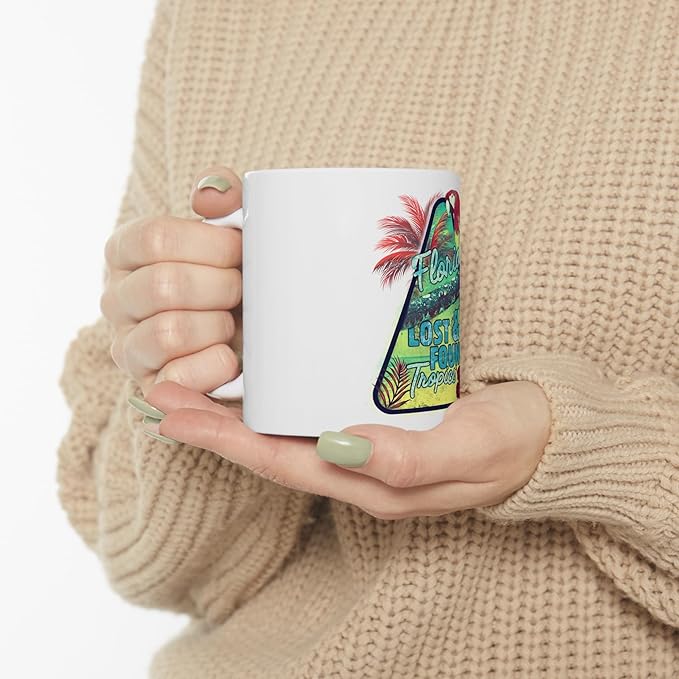 11 OZ Novelty Coffee Mugs - Christmas Gift (Florida Theme)