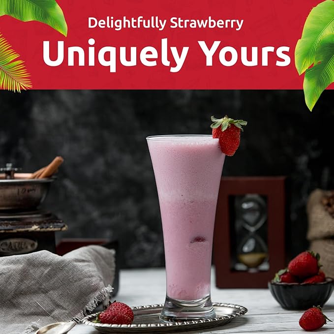 Fanale Premium Flavoring Concentrated Syrup for Bubble Tea | Strawberry Flavor Syrup | for Boba Tea, Smoothies, Slushes, Desserts | 11 pound | SRP010
