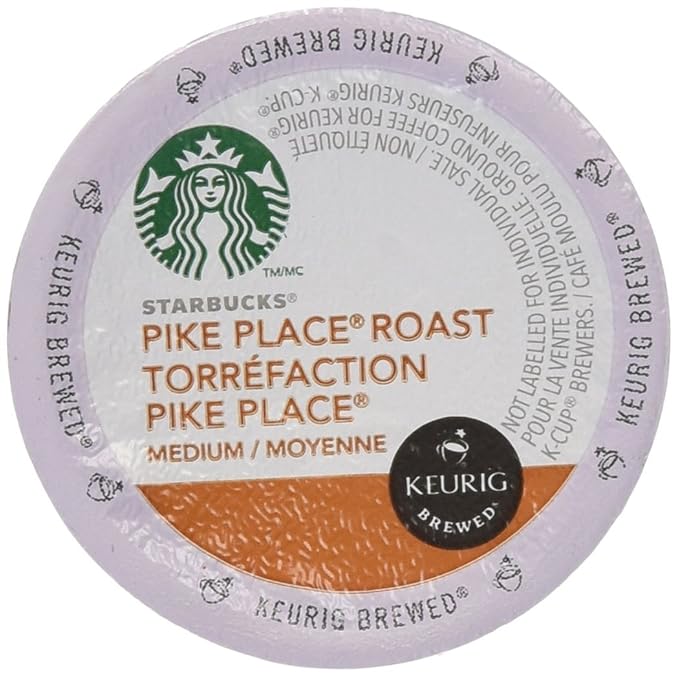 Starbucks Pike Place Roast, K-Cup for Keurig Brewers, 160 Count (Packaging May Vary)