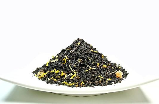 Peach Apricot Iced Tea, Ceylon Black Loose Leaf Tea blended with the essence of Apricot and Peach – 1 LB Bag