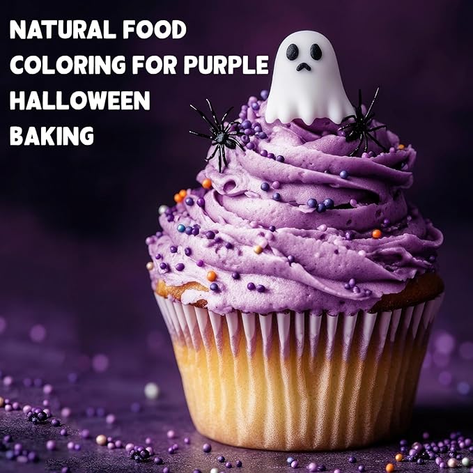 Purple Sweet Potato Powder 11.5oz (326g) - Natural Food Coloring for Baking, Drinks & Smoothies｜Ube/Purple Yam Alternative, Non-GMO, Gluten-Free, Resealable Pack