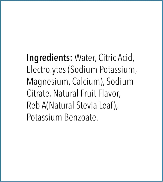 Electrolyte Hydration