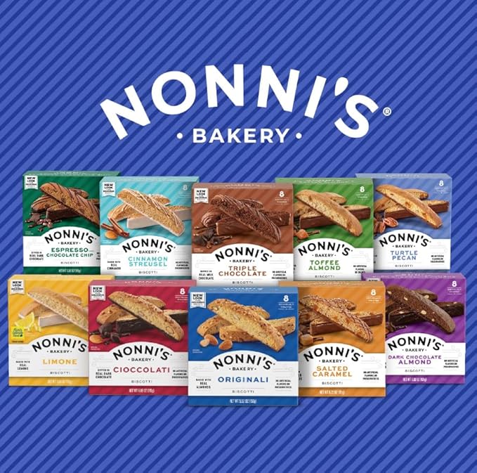 Nonni's, Triple Chocolate Biscotti, 6.88 Ounce