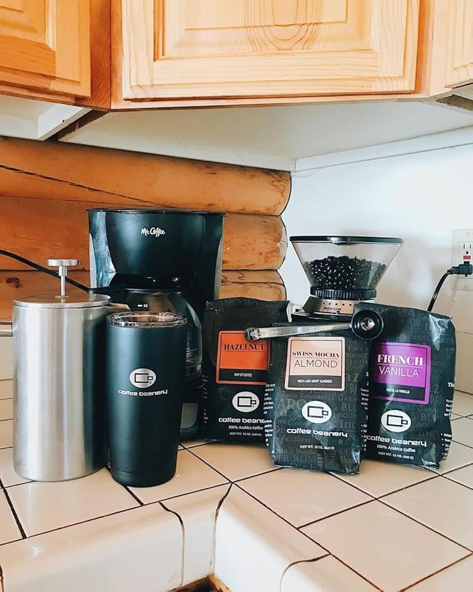 Vanilla Bean Flavored Coffee, Specialty Arabica Coffee, Medium Roast, 12 ounce, Automatic Drip (Ground)